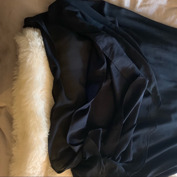 Jarlo Siobhan dress in navy - Picture 6 of 7